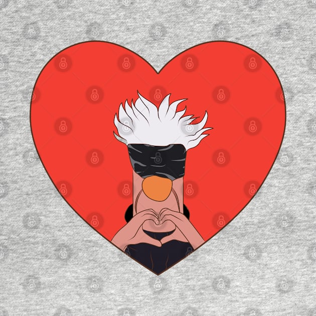 Beaker satoru sign love - Valentine edition by Nashesa.pol